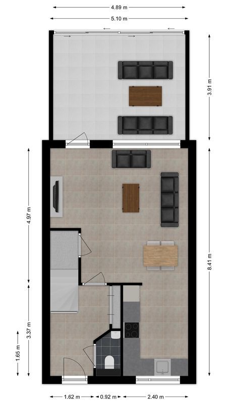 Orbisonstraat 15 Floorplan Blur 0