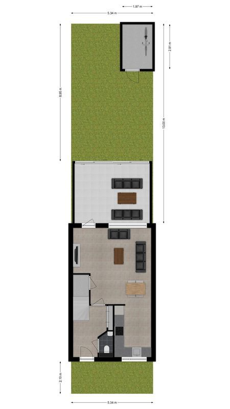 Orbisonstraat 15 Floorplan Blur 2