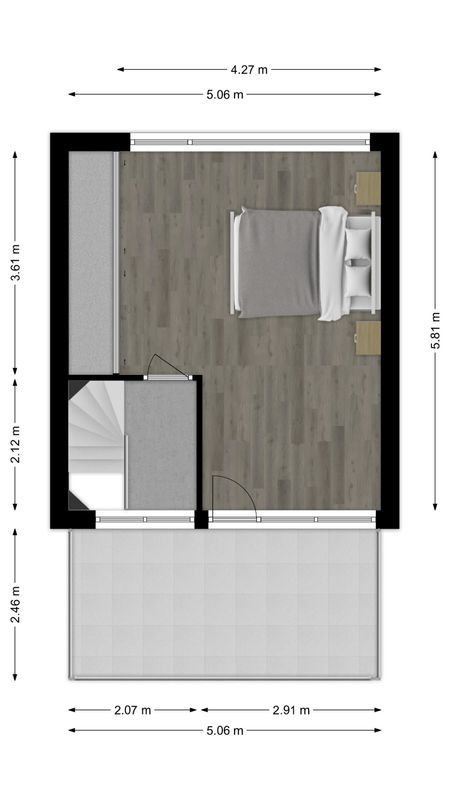 Spakenburglaan 110 Floorplan Blur 3