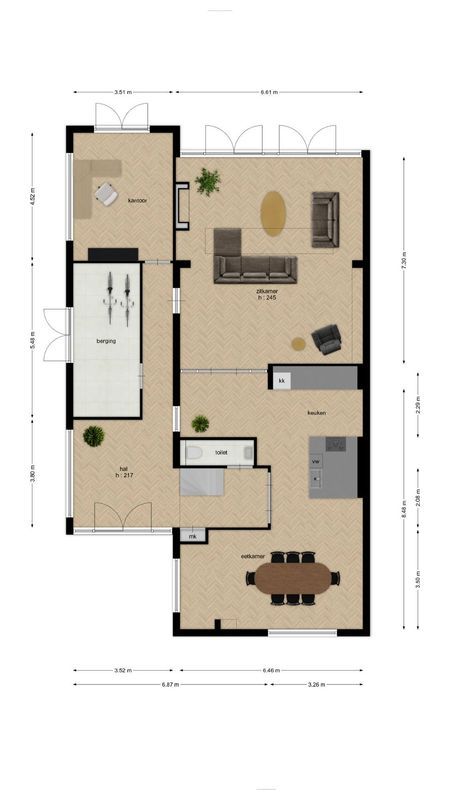 Montenslaan 26 Floorplan Blur 0