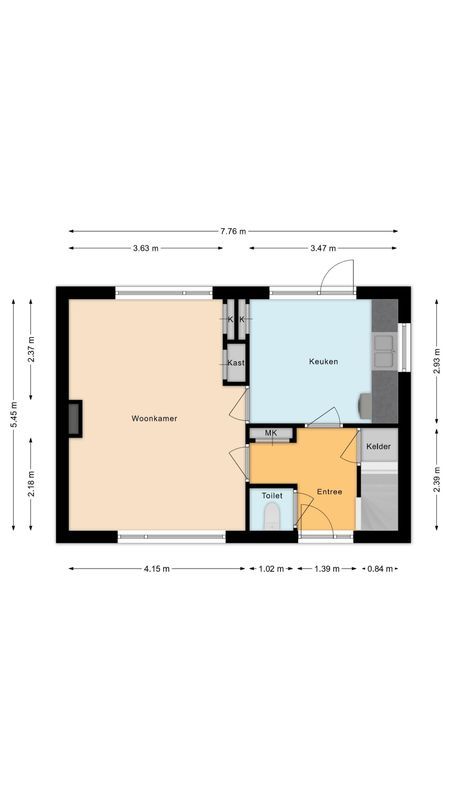 Ruysdaelstraat 55 Floorplan Blur 0