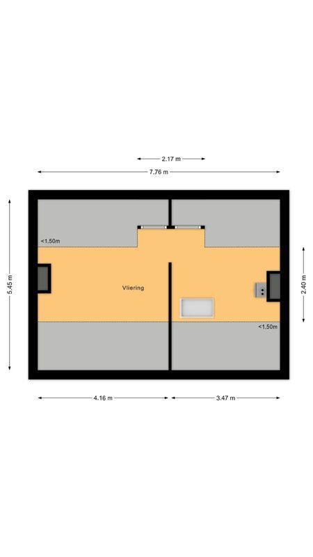 Ruysdaelstraat 55 Floorplan Blur 4