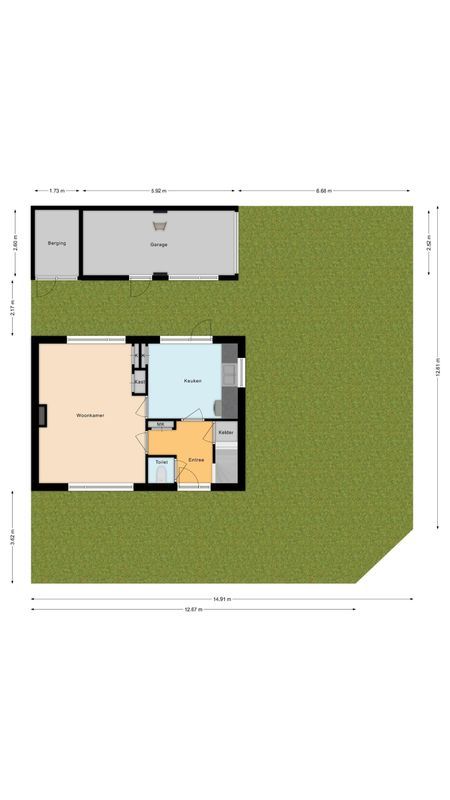 Ruysdaelstraat 55 Floorplan Blur 3