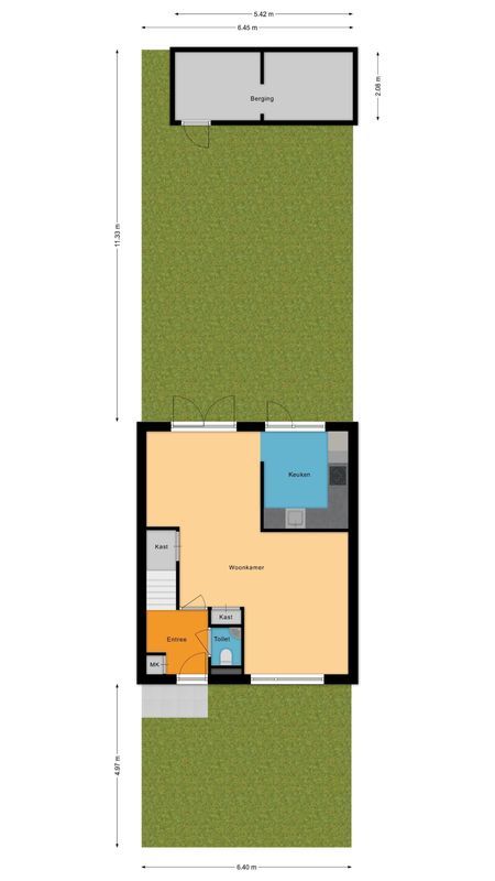 Wagnerstraat 8 Floorplan Blur 2