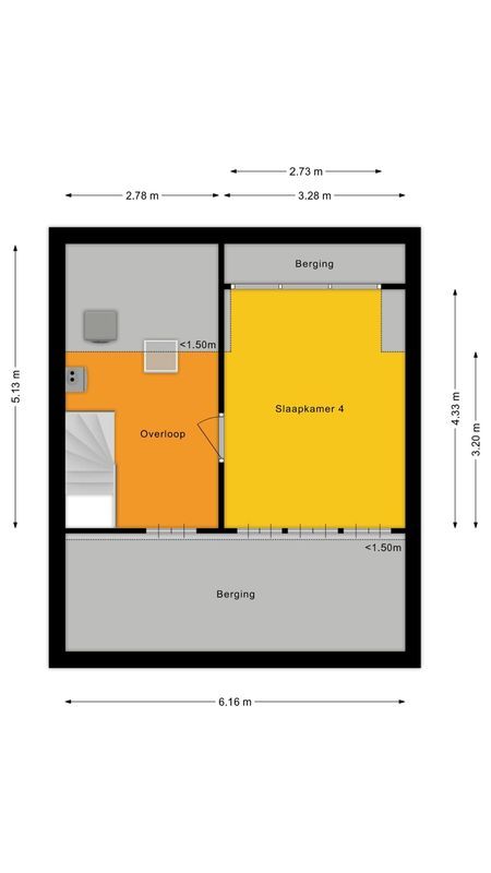 Wagnerstraat 8 Floorplan Blur 3