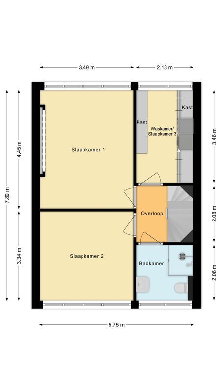 Anderlechtstraat 14 Floorplan Blur 2