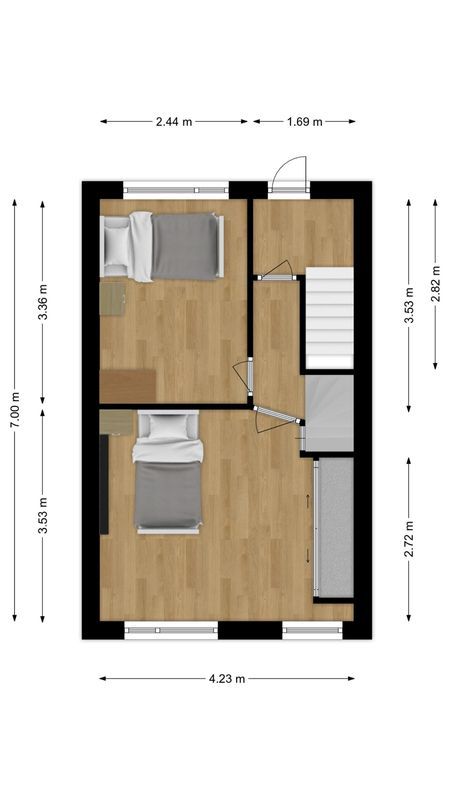 Kotterstraat 32 Floorplan Blur 1