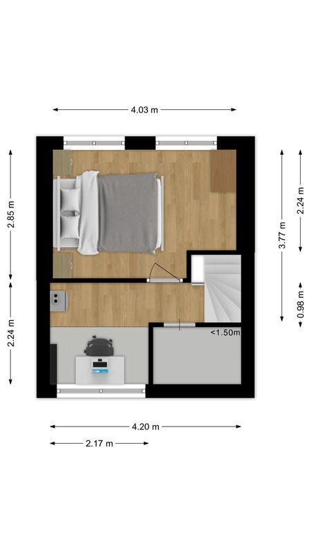 Kotterstraat 32 Floorplan Blur 3