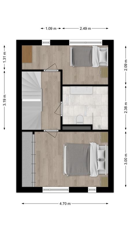 Dahliahof 12 Floorplan Blur 1