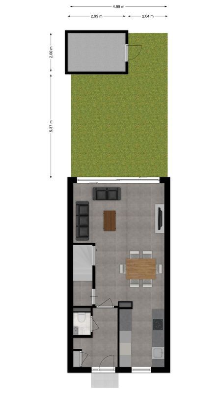 Dahliahof 12 Floorplan Blur 2
