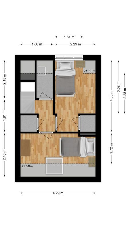 Molenstraat 23 Floorplan Blur 4