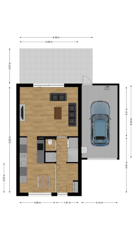 Megenstraat 151 Floorplan Blur 0