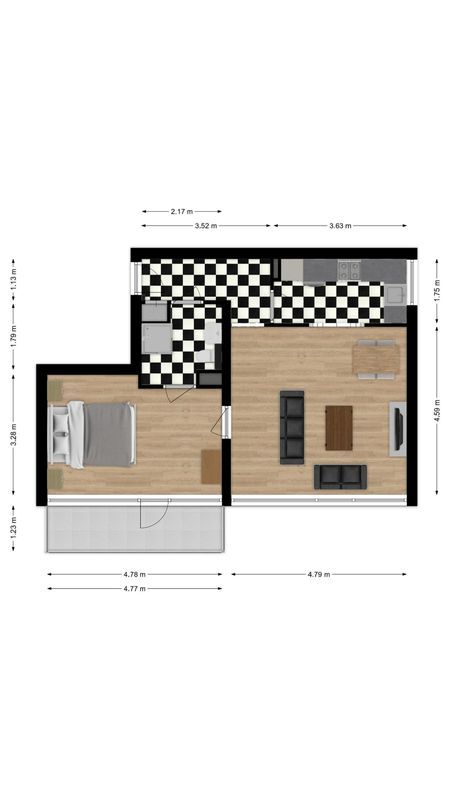 Postelse Hoeflaan 59 Floorplan Blur 0