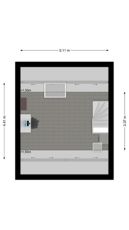 Bakkumstraat 37 Floorplan Blur 3