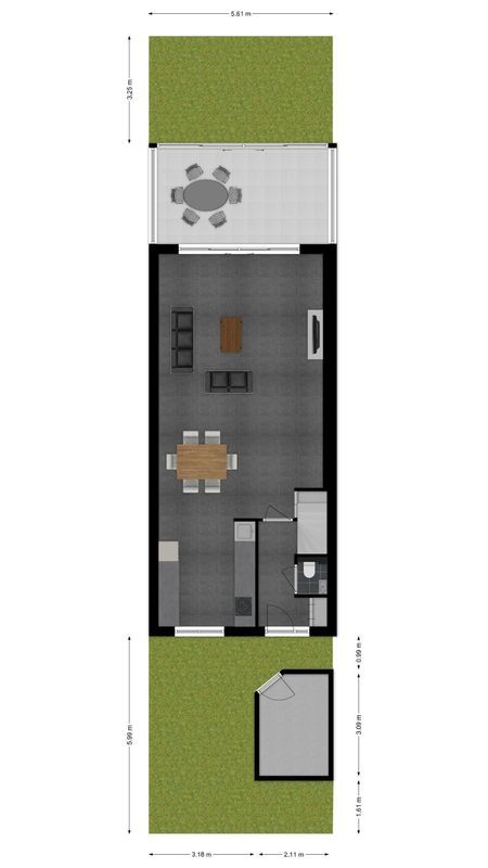 Bakkumstraat 37 Floorplan Blur 2