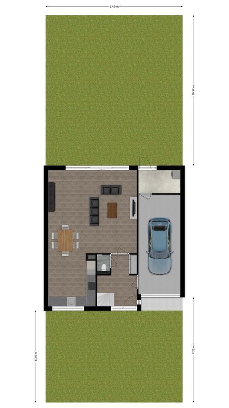 Slikkenburghof 5 Floorplan Blur 2