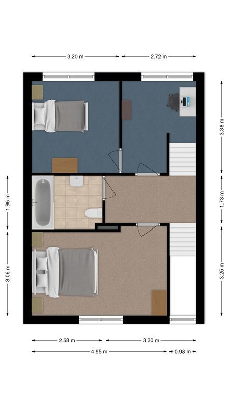 Schagenstraat 4 Floorplan Blur 1