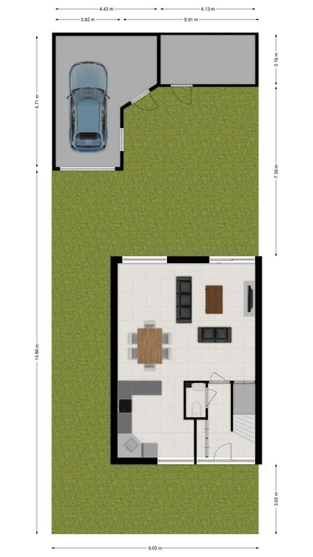 Schagenstraat 4 Floorplan Blur 2