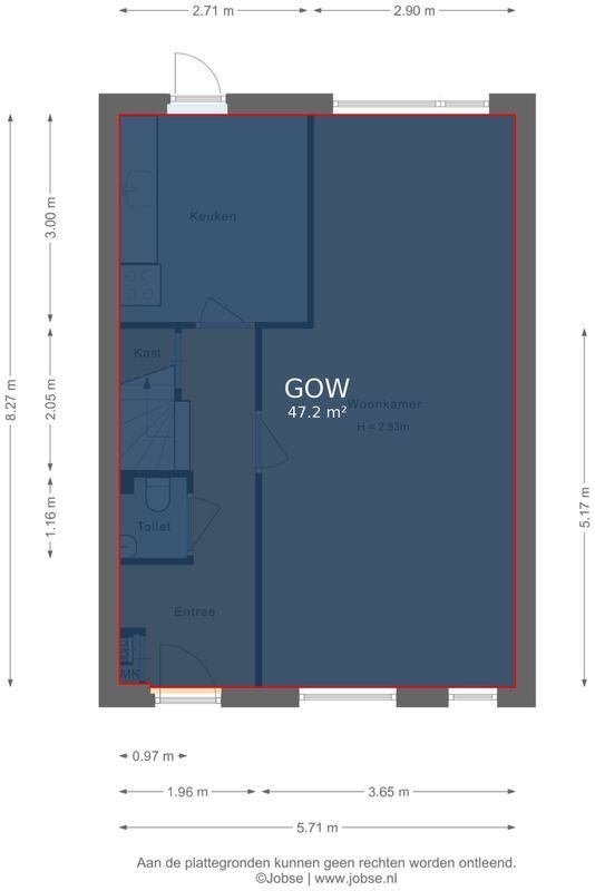 Zilvermeeuw 64 Floorplan Blur 2
