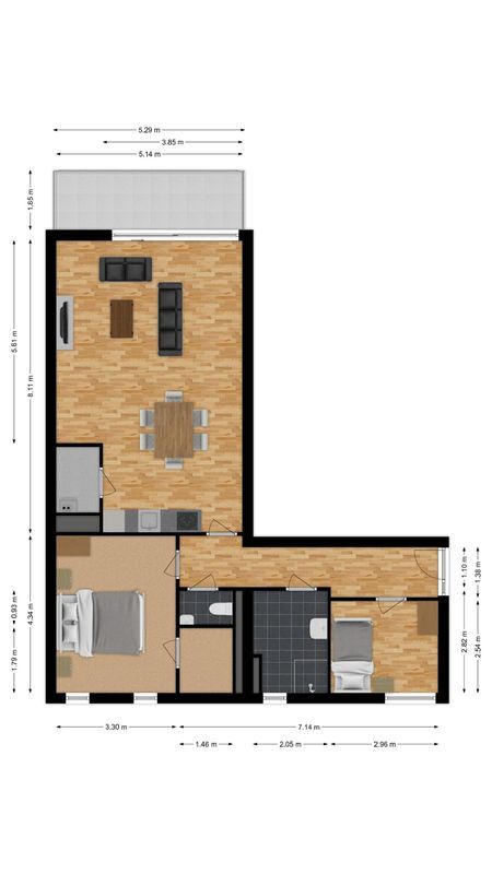 St. Jansplein 16 Floorplan Blur 0