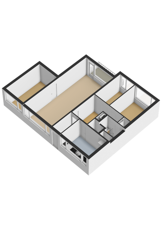 Kasterleestraat 294 Floorplan Blur 1