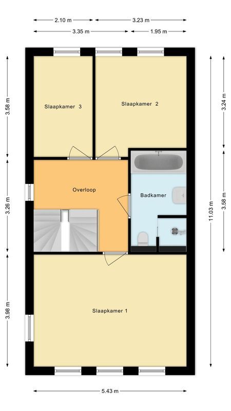 Heggestraat 50 Floorplan Blur 1