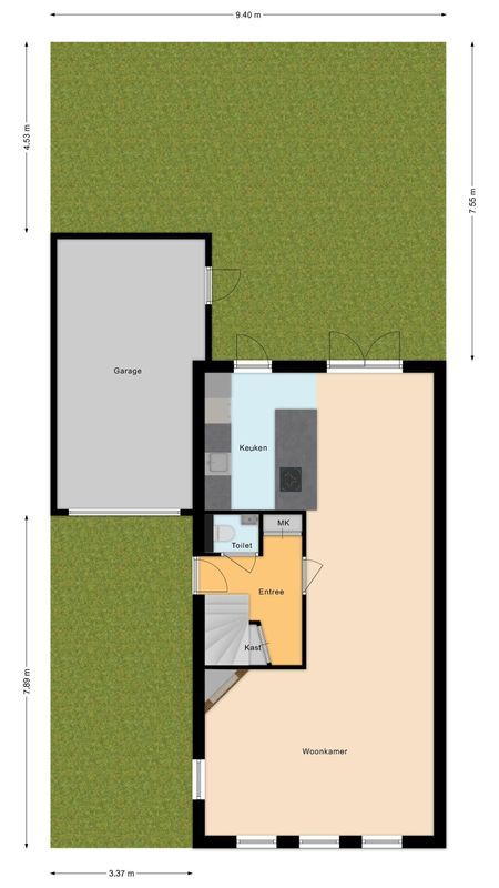 Heggestraat 50 Floorplan Blur 4