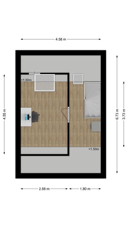 Benthuizenstraat 16 Floorplan Blur 3