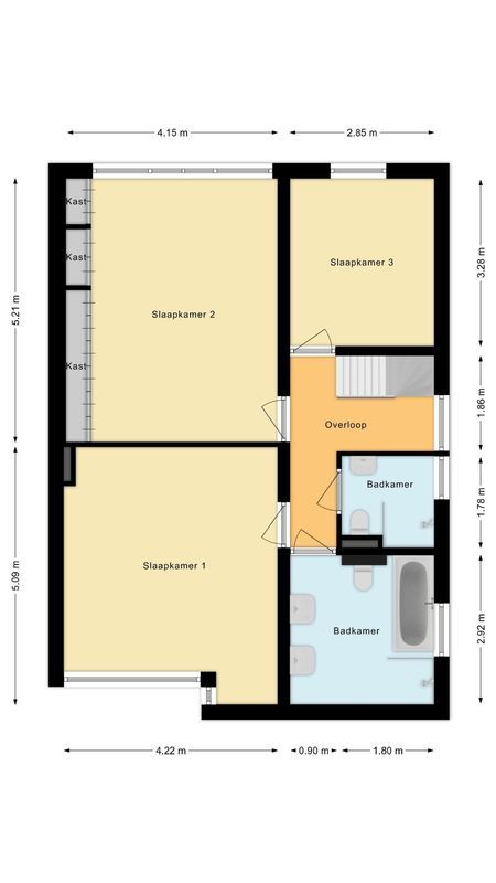 Eversveld 8 Floorplan Blur 1