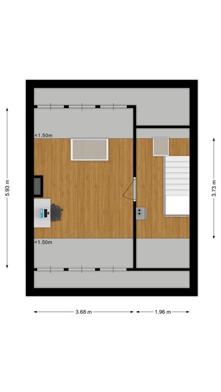 Dr. Donker Curtiusstraat 6 Floorplan Blur 2