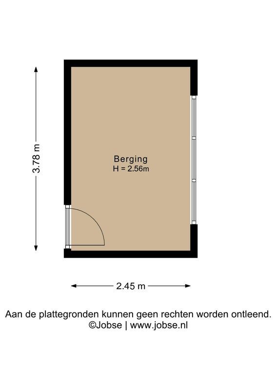 Middellaan 296 Floorplan Blur 3