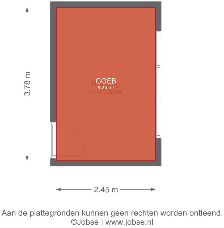 Middellaan 296 Floorplan Blur 5