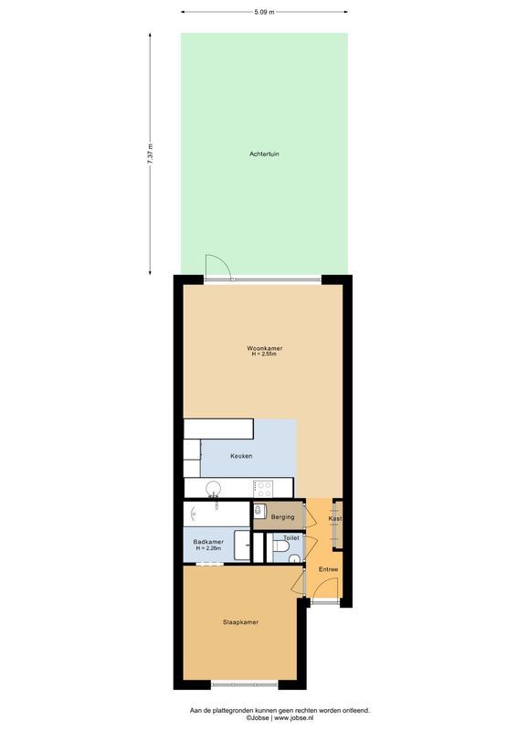 Middellaan 296 Floorplan Blur 8
