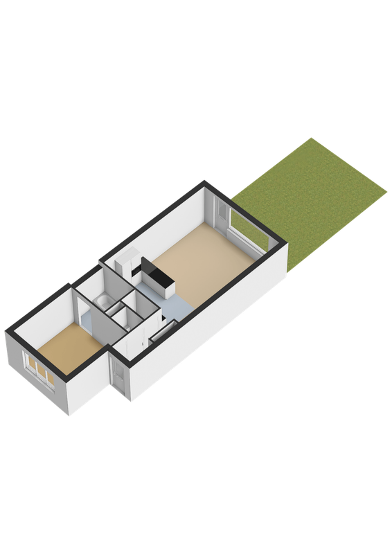 Middellaan 296 Floorplan Blur 9
