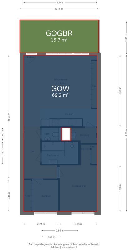 Wijngaardhof 16 Floorplan Blur 2