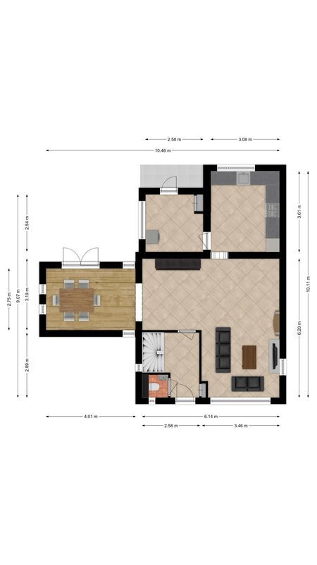 Korenbloemstraat 1 Floorplan Blur 0