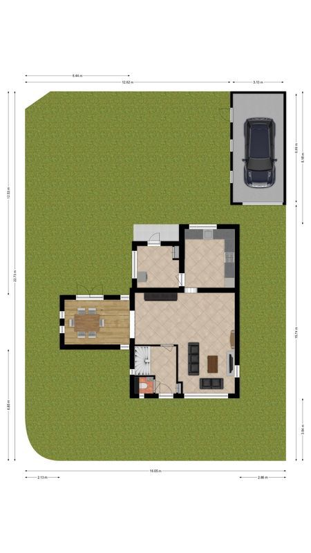 Korenbloemstraat 1 Floorplan Blur 2