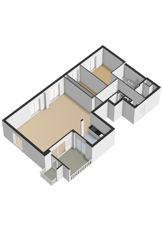 Wijngaardhof 20 Floorplan Blur 1