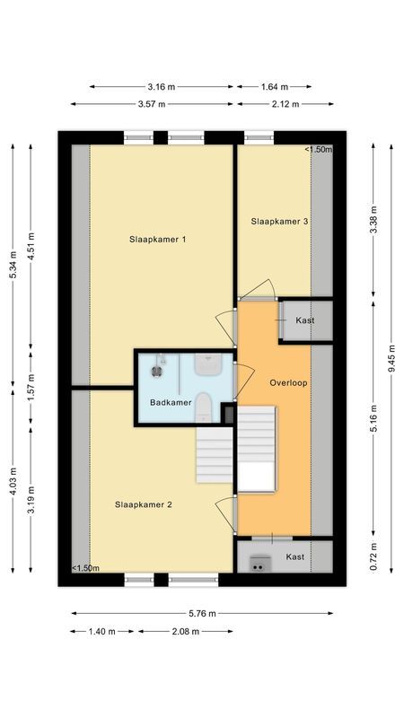 Steenakkerplein 14 Floorplan Blur 1