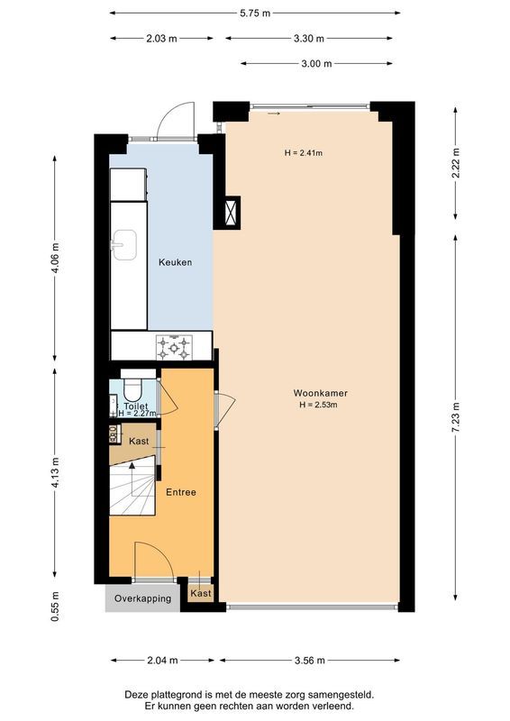 Crispijnhof 21 Floorplan Blur 1