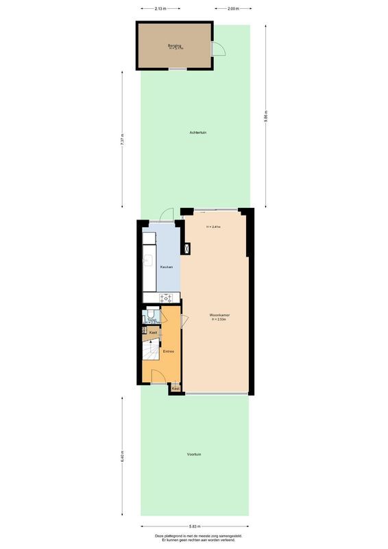 Crispijnhof 21 Floorplan Blur 9