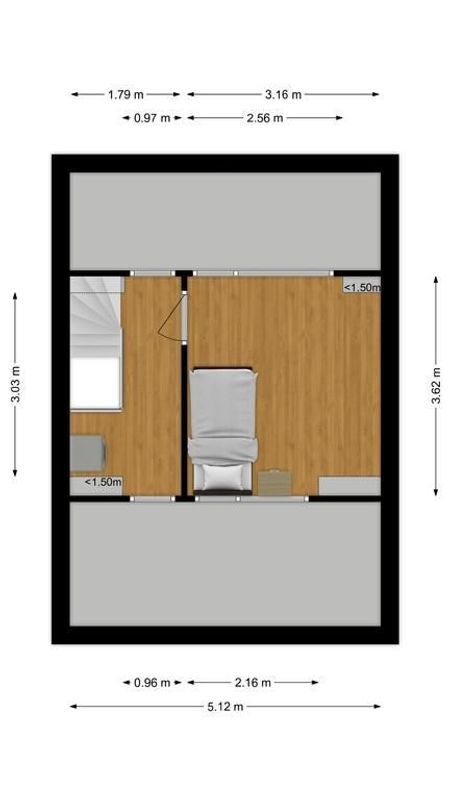 Holtenstraat 15 Floorplan Blur 3