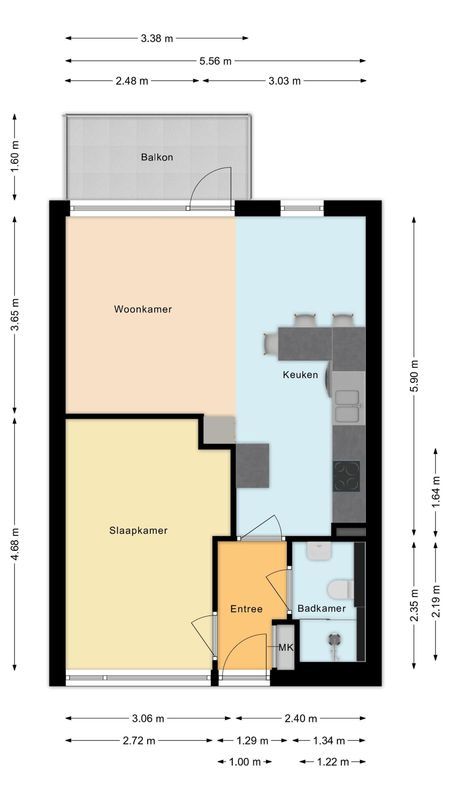 Teteringsedijk 250 Floorplan Blur 0