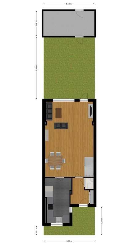 Giethoornsingel 5 Floorplan Blur 2