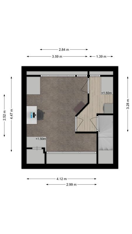 Giethoornsingel 5 Floorplan Blur 3