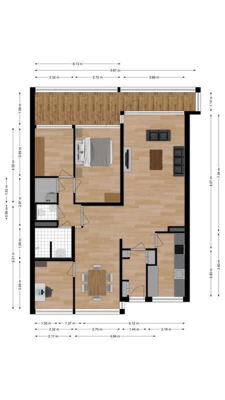 Mozartlaan 723 Floorplan Blur 0