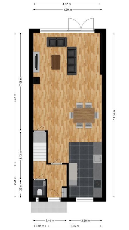 Kasteel Twikkelstraat 57 Floorplan Blur 0