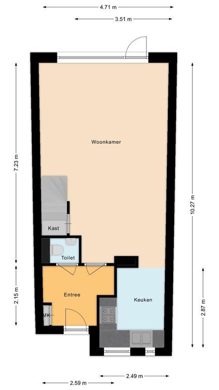 Stoomlederplein 27 Floorplan Blur 0