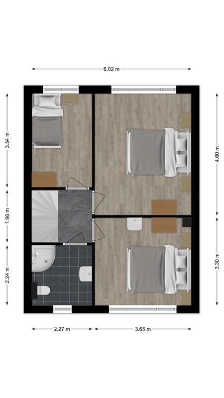 Brahmsstraat 68 Floorplan Blur 2