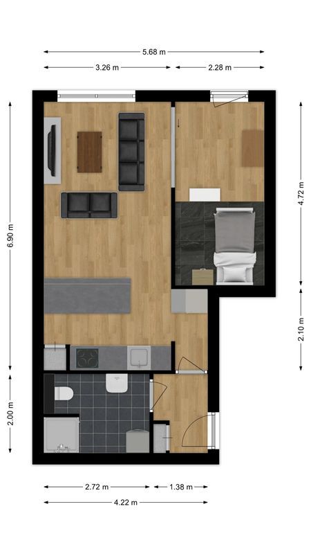 Besterdring 27 - 06 Floorplan Blur 0
